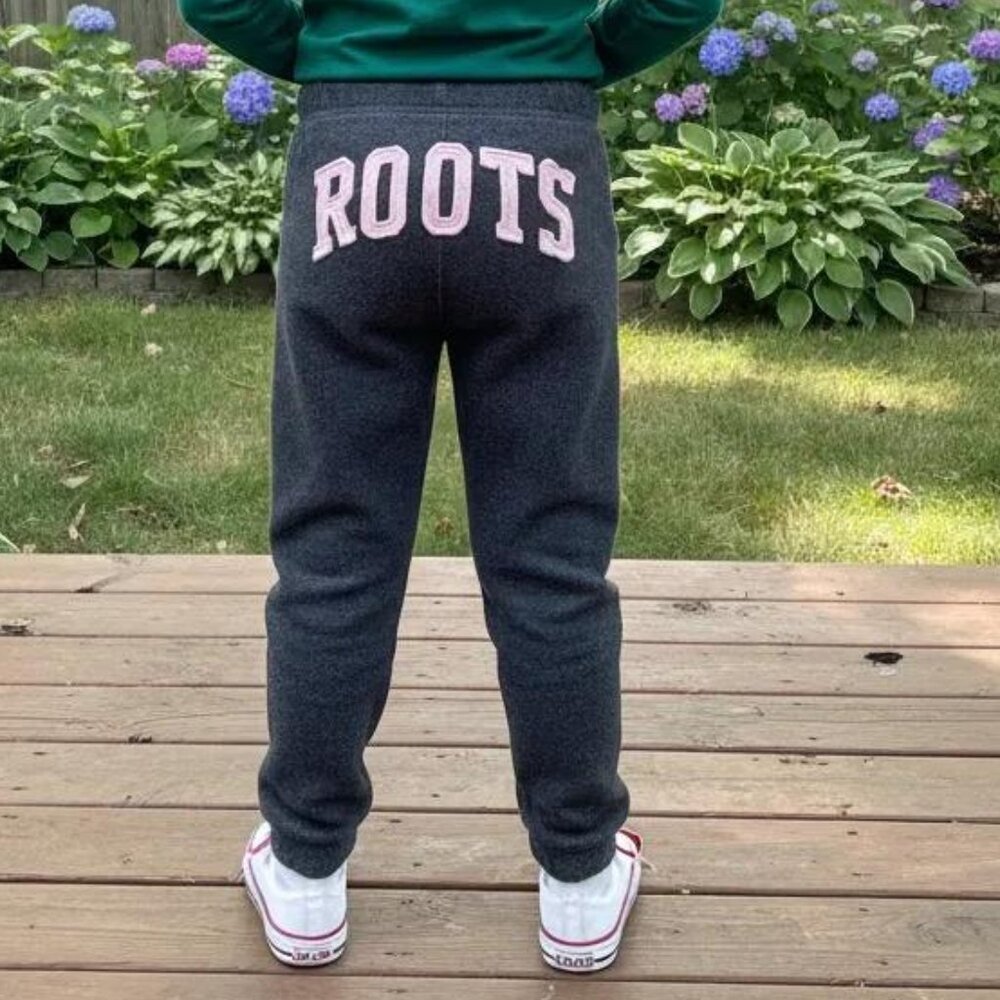 Roots Kids Logo Sweatpants Size 6